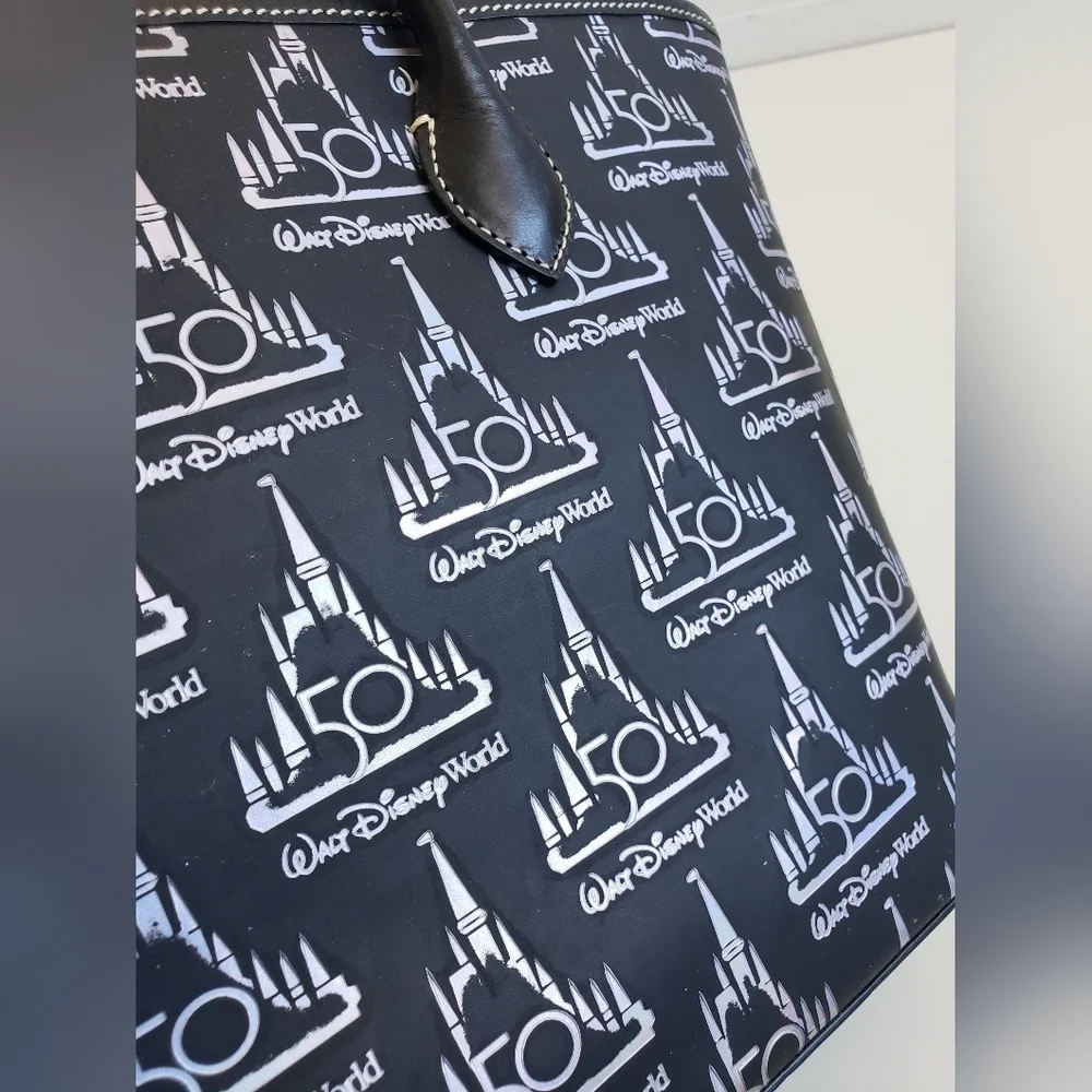 Dooney & Bourke Disney Black 50th Anniversary Disney World Tote